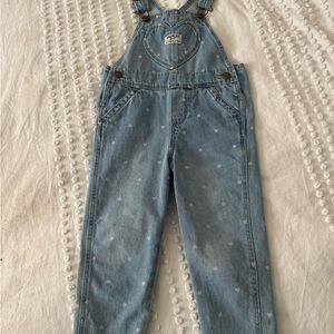 Oshkosh heart overalls 3t